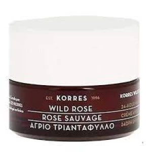 Image of Korres Apothecary Wild Rose Vitamin C Brightening 24h Moisturiser 40ml	