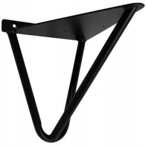 Image of GTV - Shelf Support Wall Mounted Brace 18x16cm Black Colour - Pack of 2