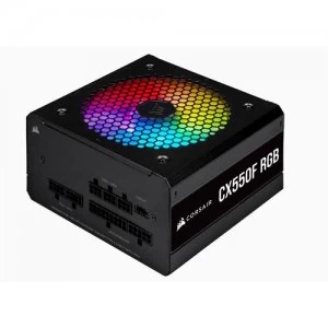 Image of Corsair CX550F RGB power supply unit 550 W 24-pin ATX Black