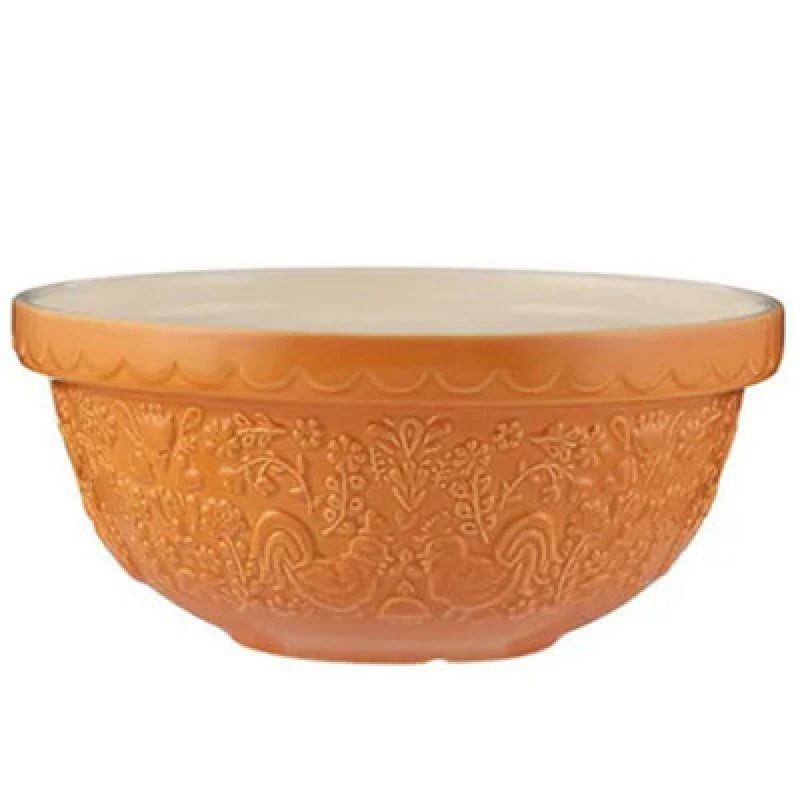 Image of Mason Cash Home To Roost 24cm Mixing Bowl Orange ONE SIZE