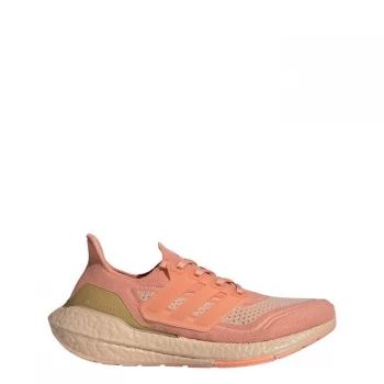 Image of adidas Ultraboost 21 Womens Running Shoes - Ambient Blush / Ambient Blush