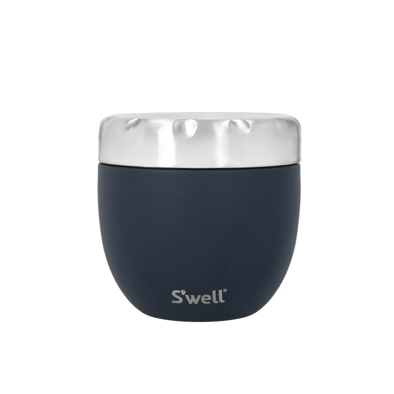 Image of Swell S'well Azurite Eats 2-in-1 Food Bowl Lunch Storage 12x12cm Blue 39283118000