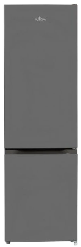 Image of Willow Grey Freestanding 262L 70/30 Fridge Freezer Grey Unisex