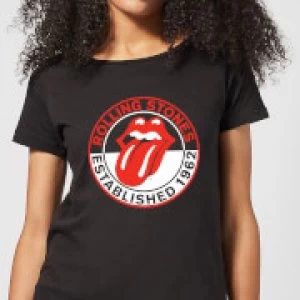 Image of Rolling Stones Est 62 Womens T-Shirt - Black