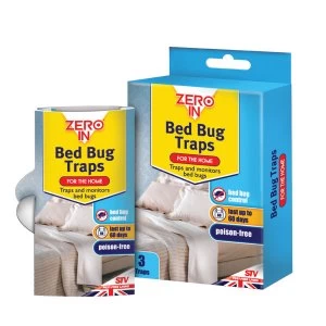 Image of Zeroin Zero In Bed Bug Traps - Pack of 3