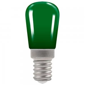 Image of Crompton LED Coloured Pygmy 1.3W SES E14 - Green