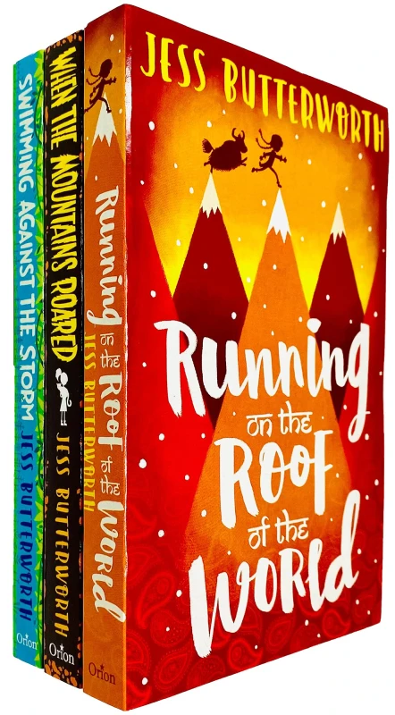 Image of Jess Butterworth 3 Book Set When The Mountains Roared Jess Butterworth Books