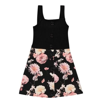 Image of Firetrap Skater Dress Infant Girls - Black Floral