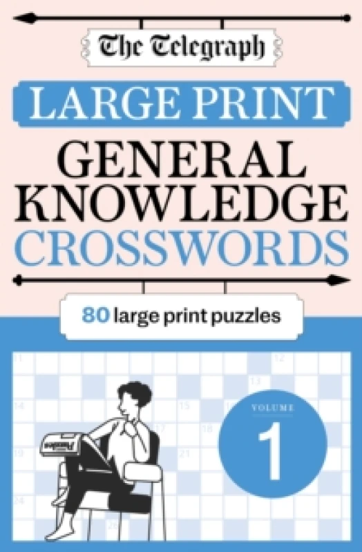 Image of The Telegraph Large Print General Knowledge Crosswords 1 Paperback / softback