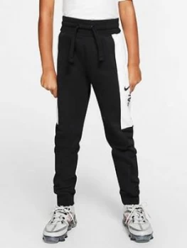 Image of Nike Sportswear Air Older Boys Joggers - Black/White