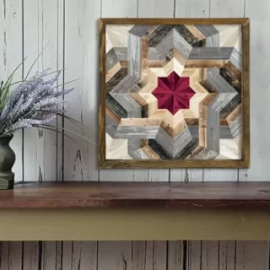 Image of TAH033 Multicolor Decorative Framed MDF Painting