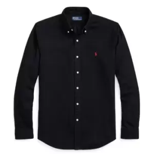 Image of Polo Ralph Lauren Brush Flannel Shirt - Black