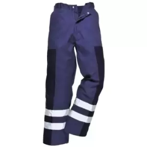 Image of Portwest - S918NARM - sz M Ballistic Trousers - Navy - Navy
