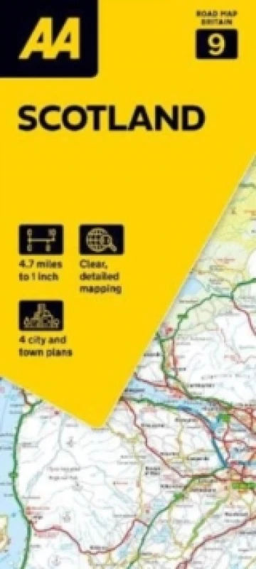 Image of Road Map Scotland 9 Books