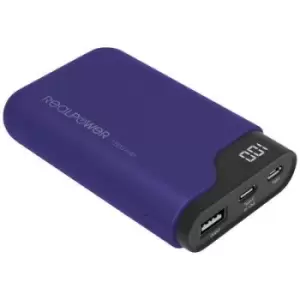 Image of RealPower PB-7500C Power bank 7500 mAh Li-ion USB, USB-C Navy