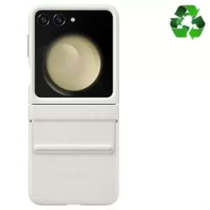 Image of Samsung Galaxy Z Flip5 Flap Eco-Leather Case EF-VF731PUEGWW - Cream