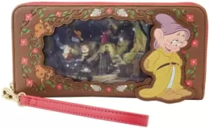 Image of Snow White and the Seven Dwarfs Loungefly - Lenticular Princess Wallet multicolour