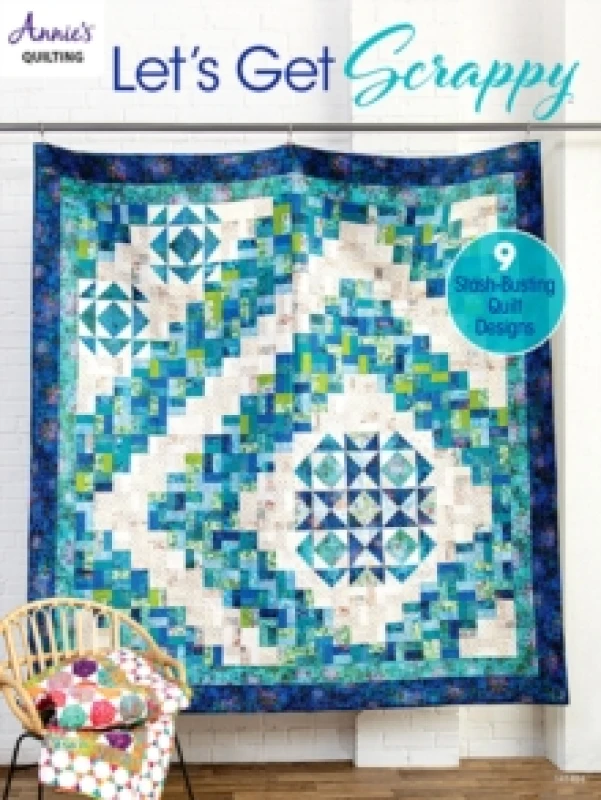 Image of Let's Get Scrappy : 9 Stash-Busting Quilt Designs Paperback / softback