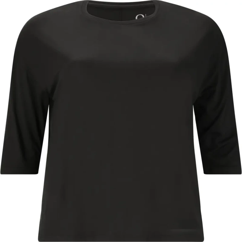 Image of Q Sportswear Womens T-Shirt Q Sportswear Jenirei Soft Touch 3/4 Noir Female 46