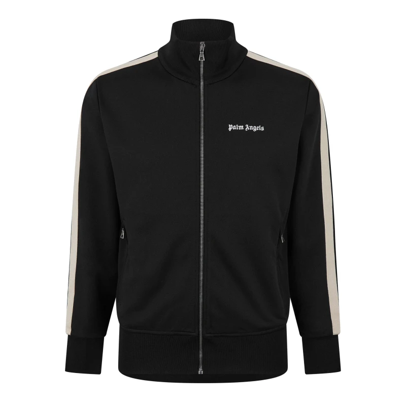 Image of Palm Angels Classic Tracksuit Jacket Black male XS