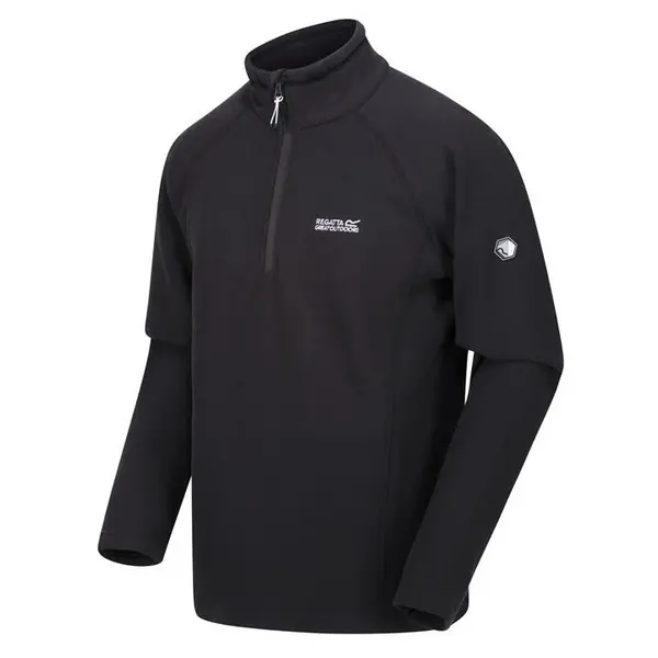 Image of Regatta Kenger Half Zip Fleece - Black 3XL