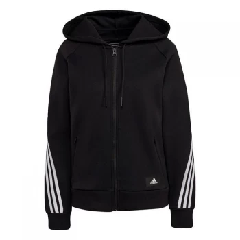 Image of adidas Sportswear Future Icons 3-Stripes Hooded Tr - Black