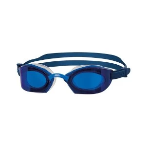 Image of Zoggs Ultima Air Titanium Goggles Blue/Blue/Titanium