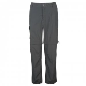 Image of Columbia Silver Ridge Zip Convertible Pants Ladies - Grey