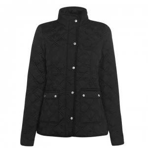Image of Requisite Quilted Jacket - Black