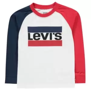 Image of Levis Crop Sports T Shirt - White