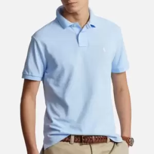 Image of Polo Ralph Lauren Mens Custom Slim Fit Polo Shirt - Elite Blue - L