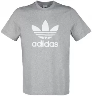 Image of Adidas Trefoil T-Shirt T-Shirt mottled grey