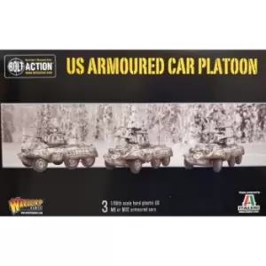 Image of US ARMOURED CAR PLATOON (M8/M20 Greyhound Scout Cars)