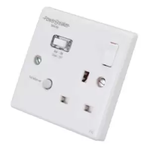 Image of Powerbreaker 13A 1 Gang 10Ma Type A Passive Rcd Socket - K21-WP10