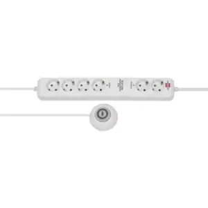 Image of Brennenstuhl 1159560216 Power strip (+ switch) 6x White PG connector