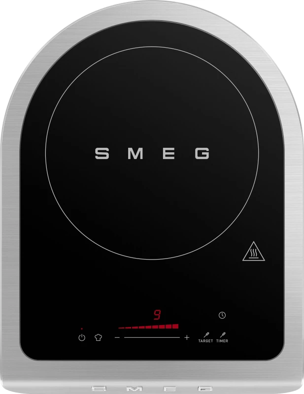 Image of Smeg PIC01 PIC01BLMUK Mini Hob - Matte Black