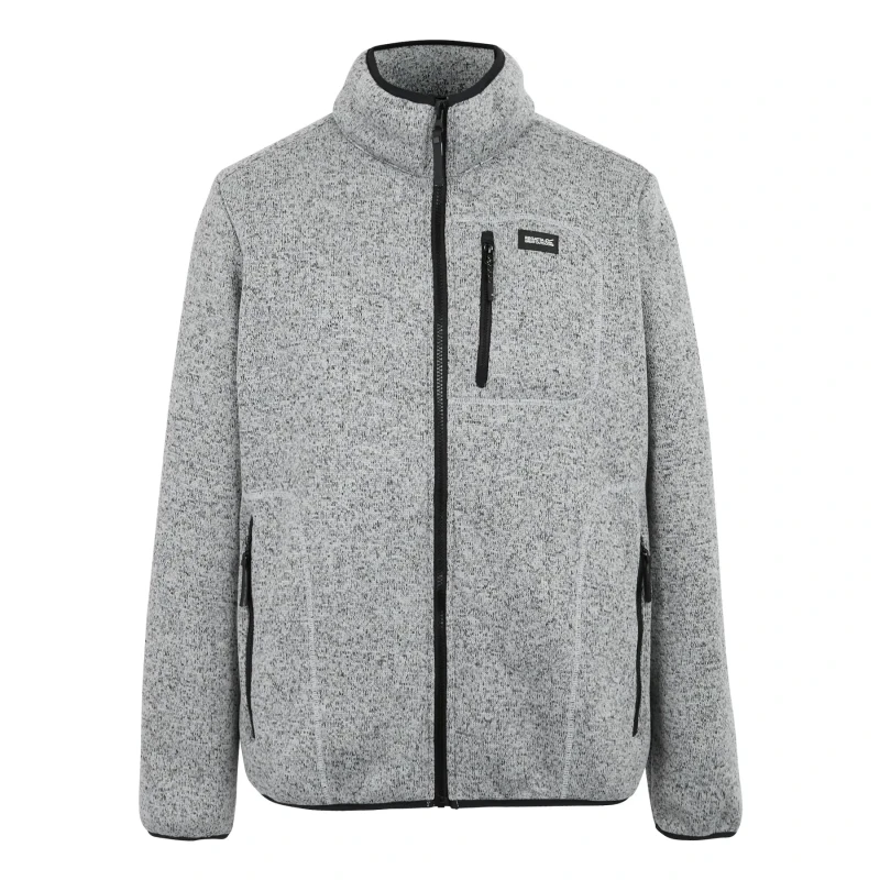 Image of Zipped fleece Regatta Barlee Gris Male L