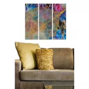 Image of MDF132235490 Multicolor Decorative MDF Painting (3 Pieces)