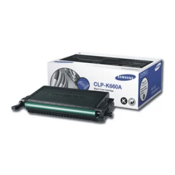 Image of Samsung CLP-K660A Black Laser Toner Ink Cartridge