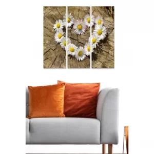 Image of MDF712892 Multicolor Decorative MDF Painting (3 Pieces)