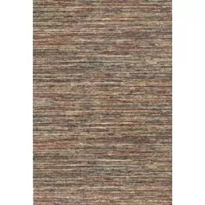 Image of Mehari Multi Stripes 67x340cm Large Rug Runner Carpet Thick Pile Rugs Living Room Bedroom - Multicoloured