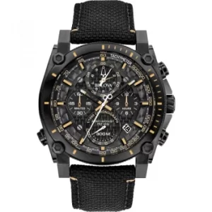 Image of Mens Bulova Quartz Champlain Chronograph Stainless Steel Watch