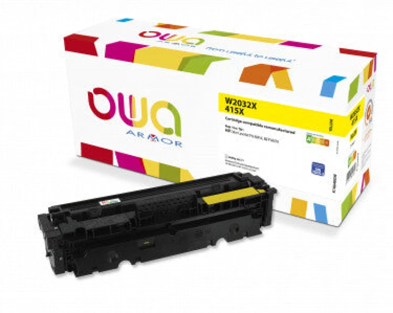 Image of Armor Armor K18976OW toner cartridge Compatible Yellow W2032XC-OWA