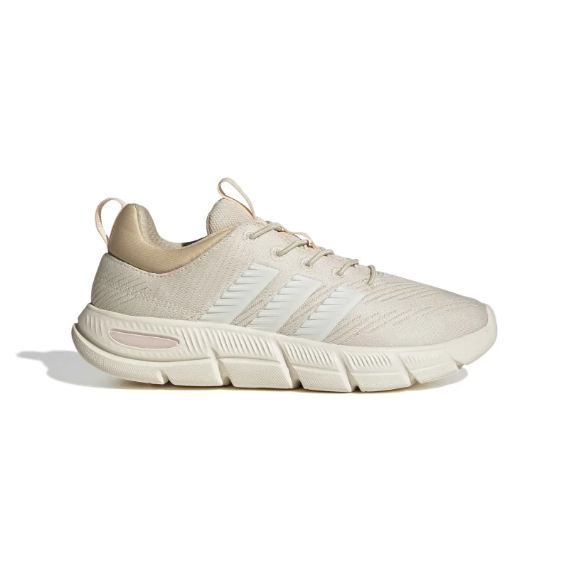 Image of Adidas Womens elastic lace-up trainers adidas Cloudfoam Flex Blanc Female 36 2/3