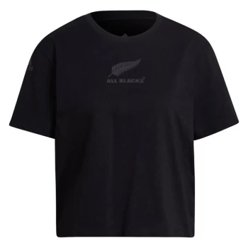 Image of adidas All Blacks Crop Top Ladies - Black