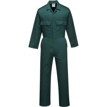 Image of S999 sz L Green Work Euro Boiler Suit Coverall Overall PPE Mechanic - Portwest