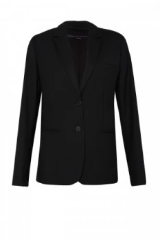 Image of French Connection Winter Tallulah Fitted Jacket Black