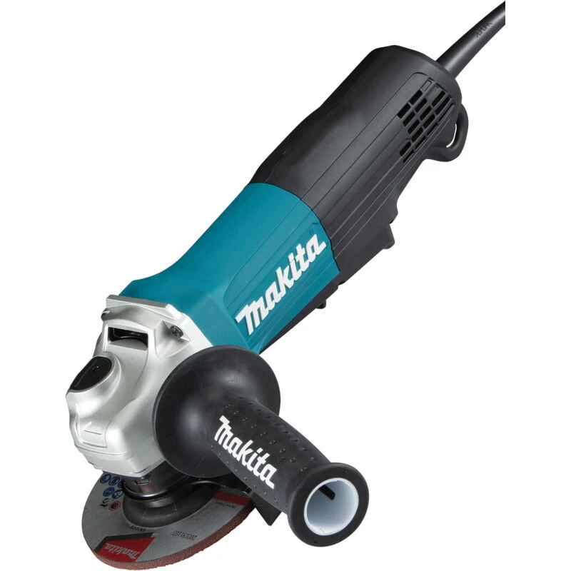 Image of Makita GA4550R Angle Grinder 115mm GA4550R/1 Voltage: 110v