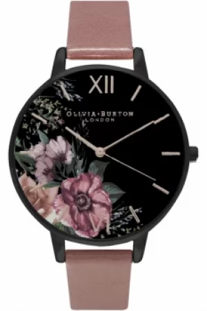 Image of Ladies Olivia Burton Flower Show Floral Watch OB15FS60