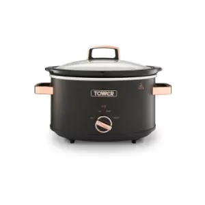 Image of Tower Cavaletto 3.5 Litre Slow Cooker Black
